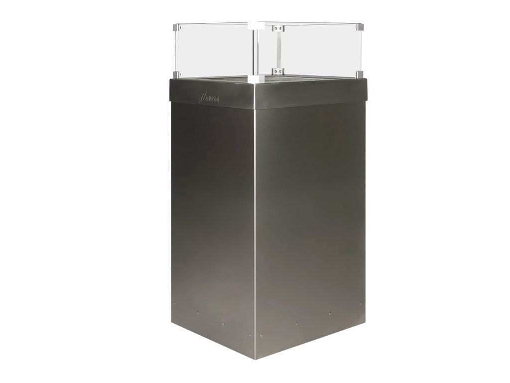 Firestar Edelstahl Gaskamin | Besuchen Sie uns:RB-EDELSTAHL DESIGN