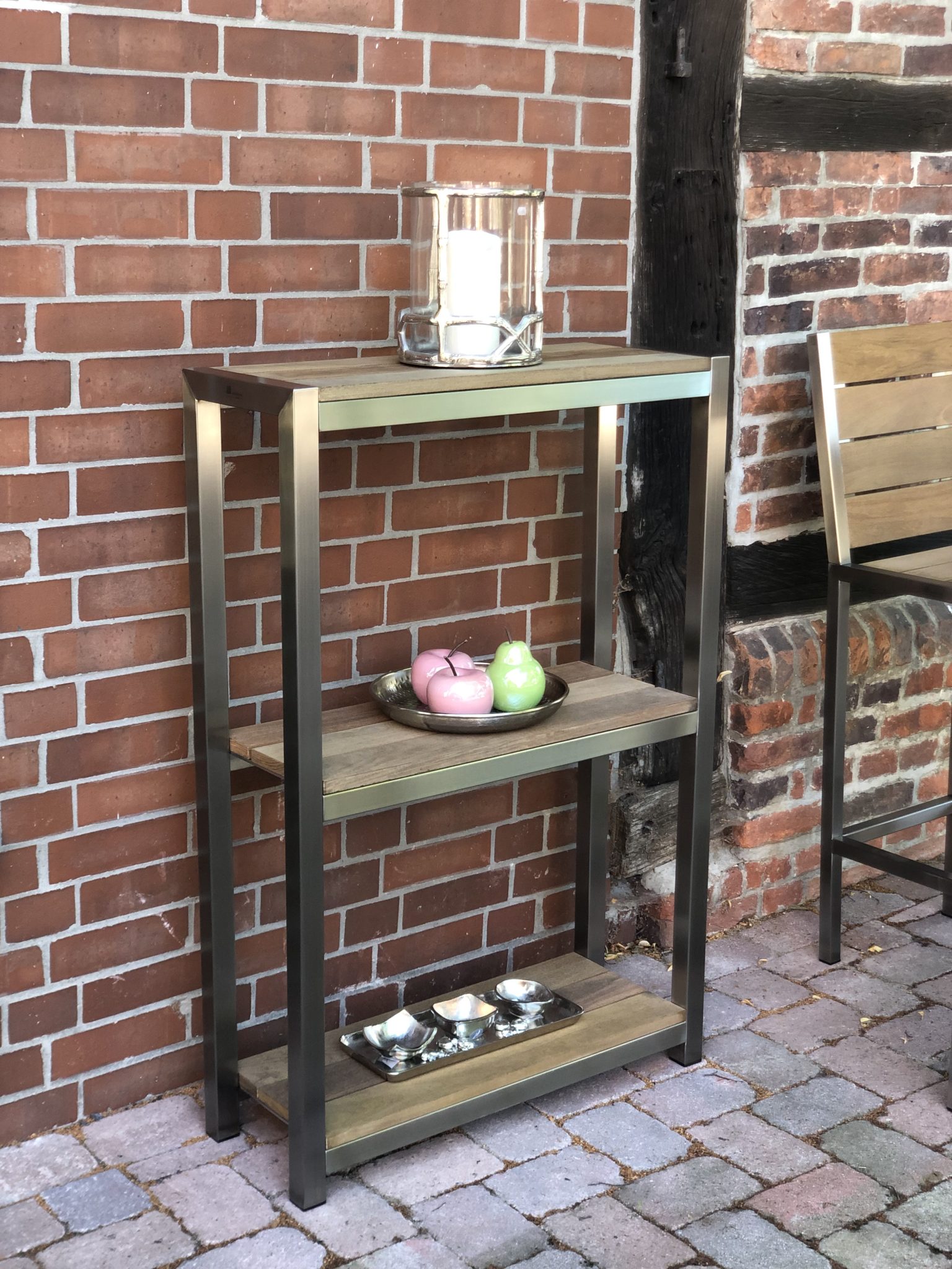 Edelstahl Outdoor Regal RBEDELSTAHL DESIGN
