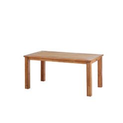 Belmont Tisch Hochwertiger Tisch aus recyceltem altem Teakholz. Beine mit Schraubfüßen für Niveauausgleich.