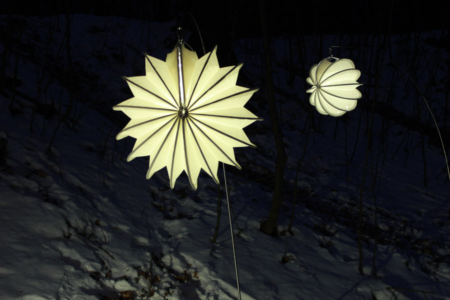 Solarmodul für den Barlooon Gartenlampion – Bild 5